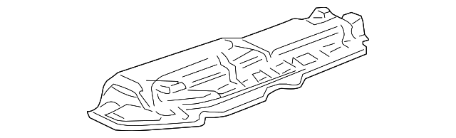 74600-SCV-A00 PLATE B, FLOOR HEAT BAFFLE