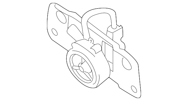 281487S200 Деталь TWEETER, LEFT