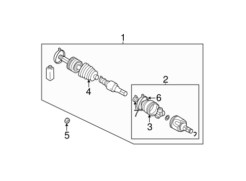 Lancer DRIVE AXLES 2