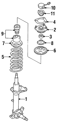 M30 STRUTS & SUSPENSION COMPONENTS