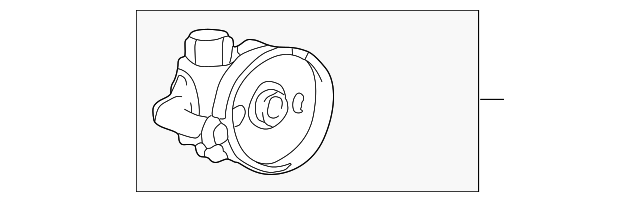 57100-38000 Деталь POWER STEERING PUMP