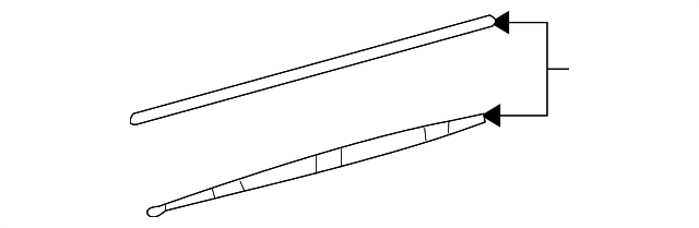 19120327 Деталь WIPER BLADE