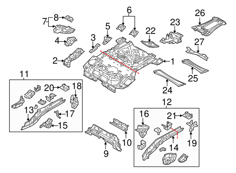 3 REAR FLOOR & RAILS 2