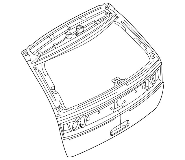 7T4Z7840010A Деталь LIFT GATE
