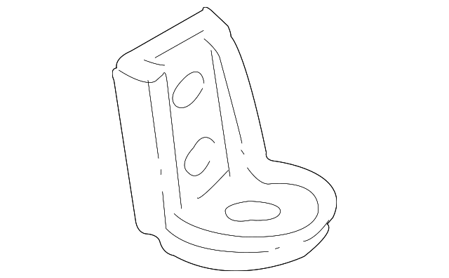 10031386 STABILIZER BAR BRACKET, RIGHT