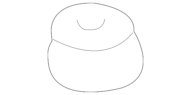 22166909 SHOCK UPPER INSULATOR, RIGHT