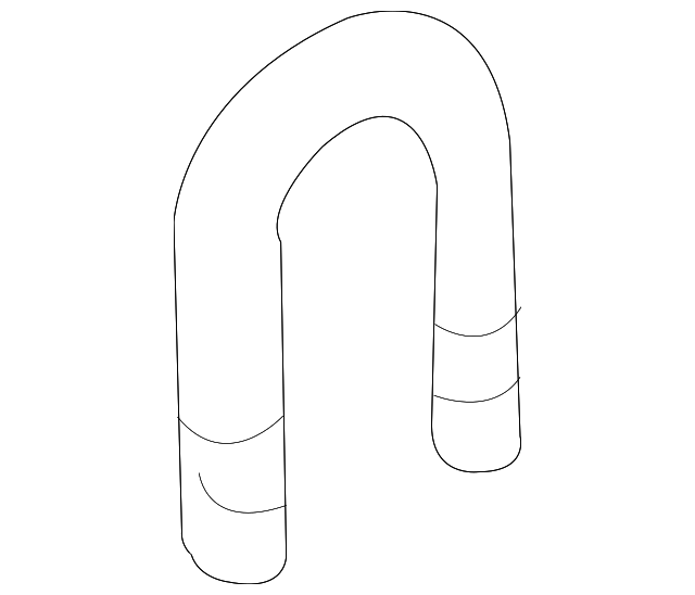 10018208 STABILIZER BAR U-BOLT, LEFT