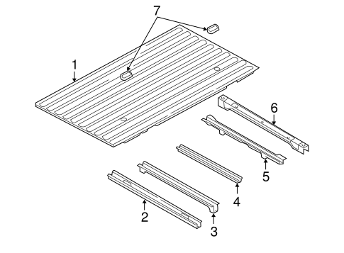 Ram 3500 FLOOR - PICK UP BOX