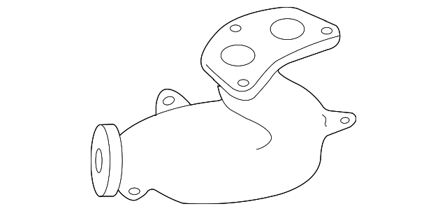 14023AA020 Деталь EXHAUST MANIFOLD, LEFT