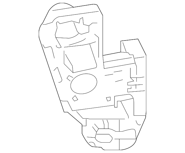 63-21-7-183-844 Деталь SOCKET PANEL, RIGHT