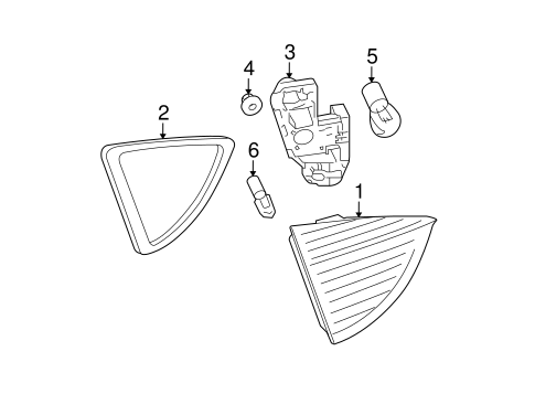 328xi BULBS - CHASSIS 6