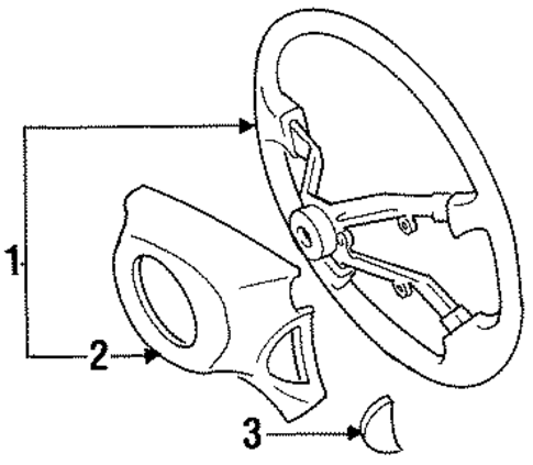 Previa STEERING WHEEL & TRIM