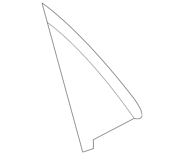 95238095 Деталь APPLIQUE, LEFT