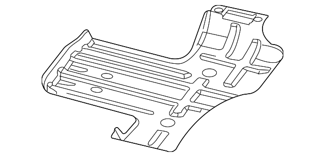 52020545AC Деталь SKID PLATE