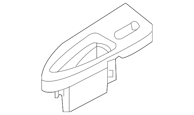82960EH20B Деталь SWITCH BEZEL, RIGHT