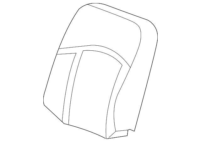 88995698 Деталь SEAT BACK PAD