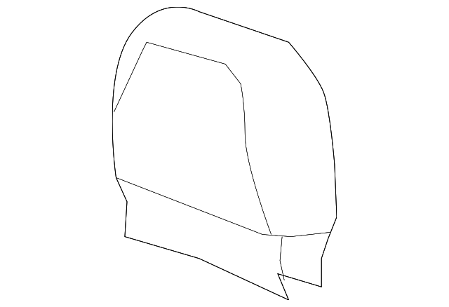 88996228 Деталь HEADREST COVER