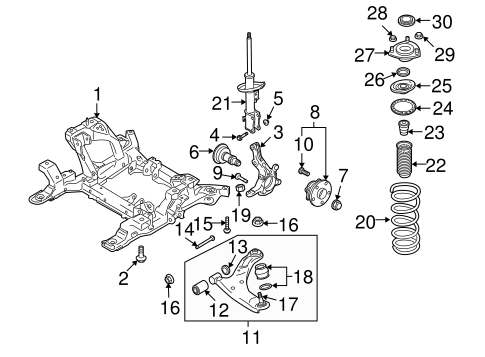 Grand Vitara SUSPENSION COMPONENTS 3