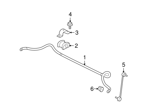 Lancer STABILIZER BAR & COMPONENTS