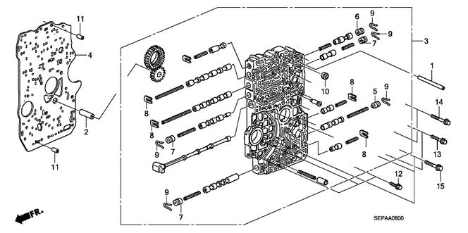 TL AT MAIN VALVE BODY