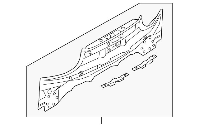 G9110-JF3MA Деталь REAR BODY PANEL