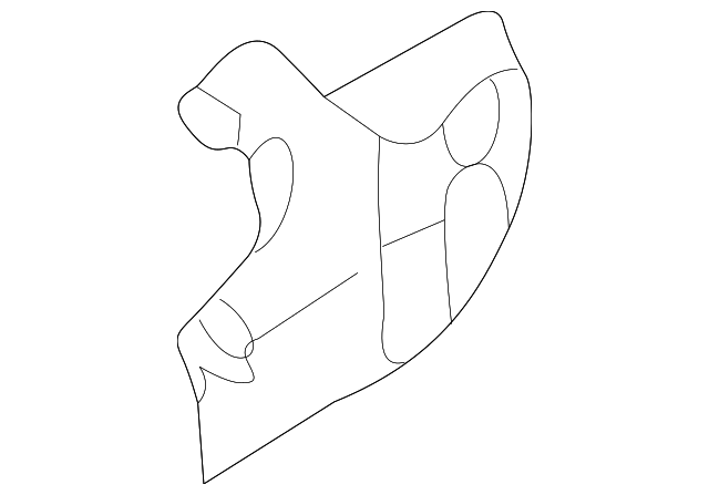 EC0164240D70 Деталь REINF BEAM SIDE BRACKET