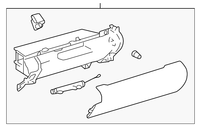 55303-06390-B0 Деталь GLOVE BOX ASSY