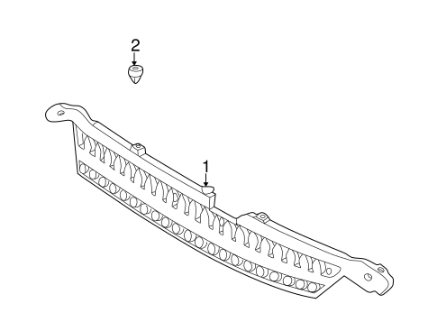 Tiburon GRILLE & COMPONENTS