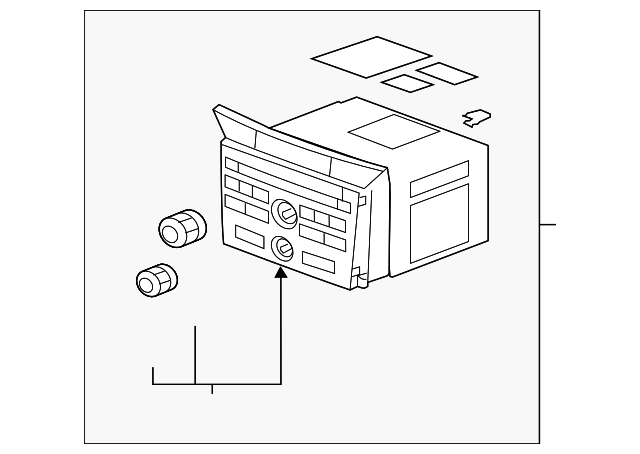 39100-SZA-A21 Деталь TUNER ASSY., AUTO RADIO (PANASONIC)
