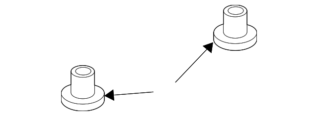 MR514306 Деталь COVER COLLAR, RIGHT