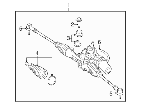 Fortwo STEERING GEAR & LINKAGE