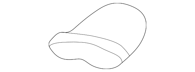87234-3W000 Деталь ROOF MOLDING END PIECE, LEFT