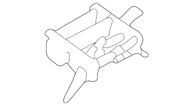 87235-3W000 Деталь ROOF MOLDING RETAINER CLIP, RIGHT