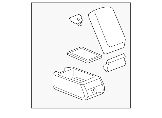 7594378J00 Деталь ARMREST ASSY