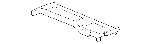 7592078J01 Деталь UPPER TRIM PANEL
