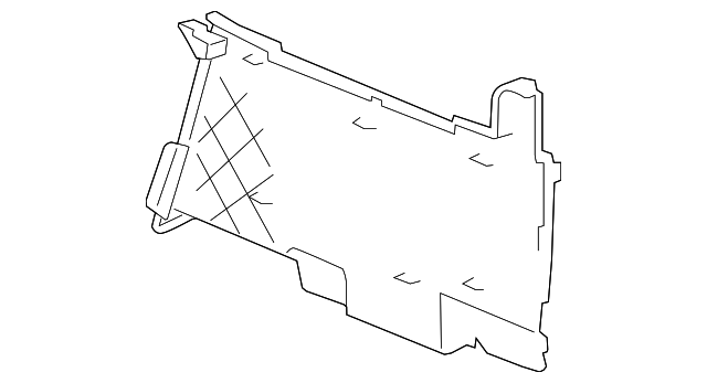 7591878J00 Деталь SIDE PANEL, RIGHT