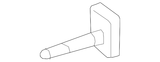 000-885-09-11 ENERGY ABSORBER FASTENER, LEFT