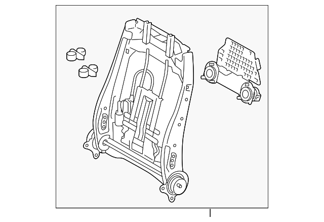 71103-0C020 Деталь SEAT BACK FRAME