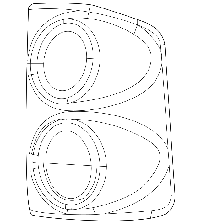 55077604AD Деталь TAIL LAMP ASSY, RIGHT