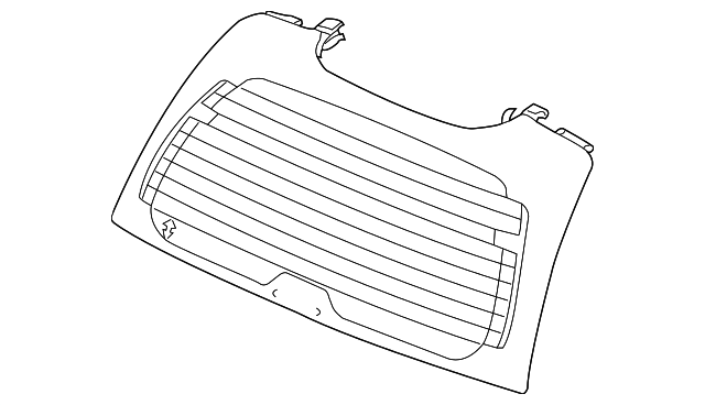 25917705 Деталь LIFT GATE GLASS