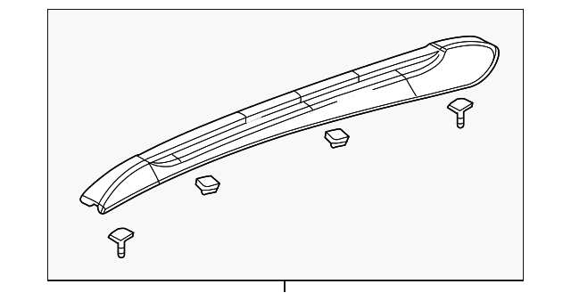 95437104 SIDE RAIL, RIGHT