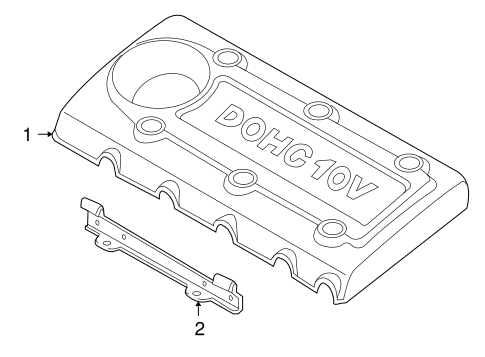 Santa Fe ENGINE APPEARANCE COVER