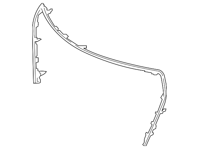 53126-02090 Деталь GRILLE SURROUND