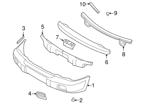 Forester BUMPER & COMPONENTS - FRONT