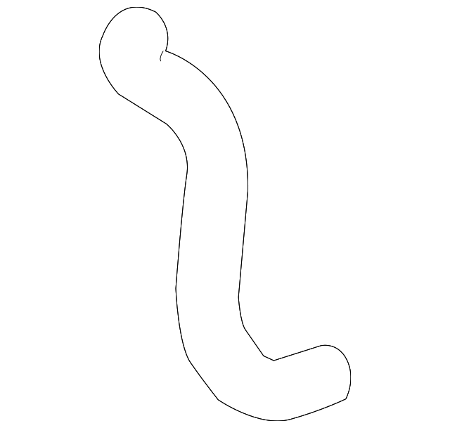 19502-RDF-A00 Деталь HOSE, WATER (LOWER)