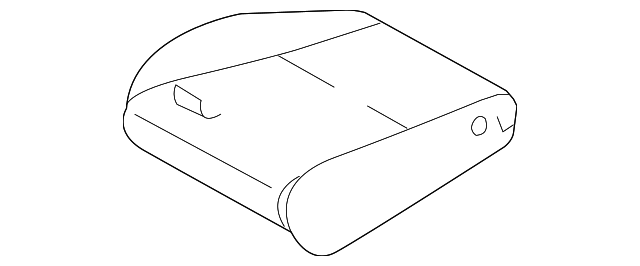 64140AG21AJC Деталь CUSHION COVER, LEFT