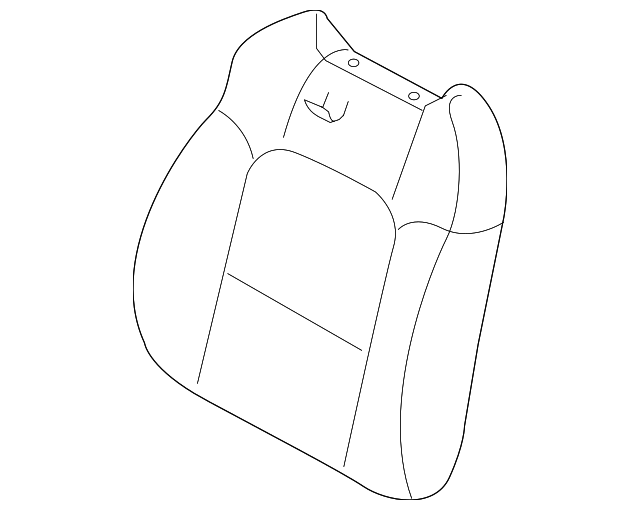 64150AG15AJC Деталь SEAT BACK COVER, LEFT