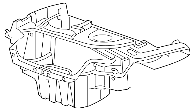 4865472AJ Деталь REAR FLOOR PAN