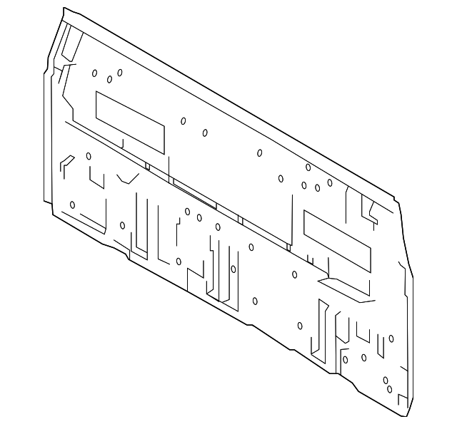 64101-04280 Деталь BACK PANEL