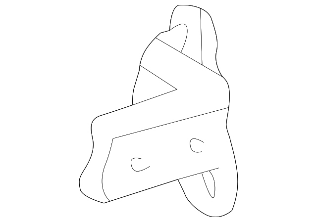 68730-12110 HINGE, RIGHT